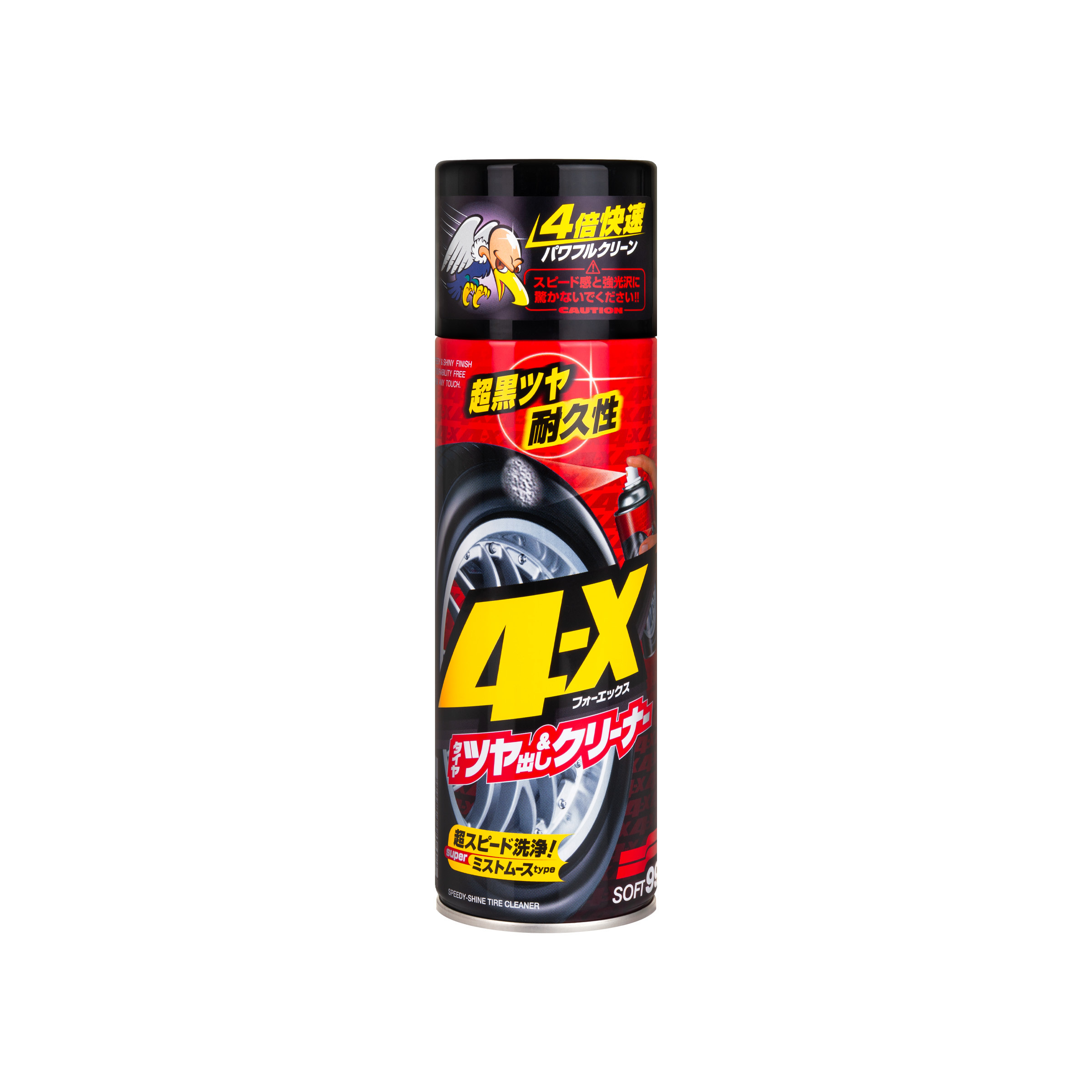 4-X Tire Cleaner, dressing do opon, 470 ml