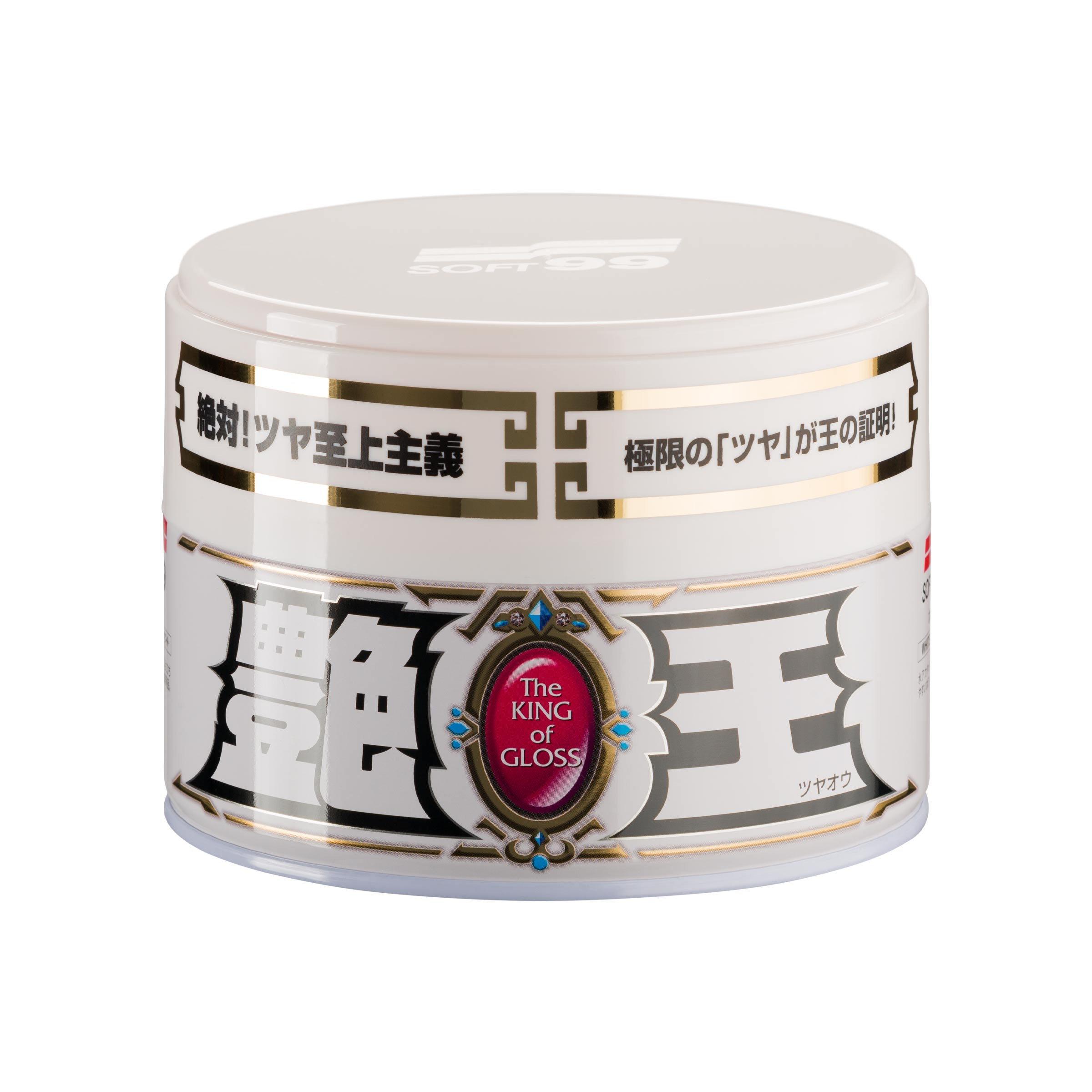 The King of Gloss White, miękki wosk samochodowy, 300 g