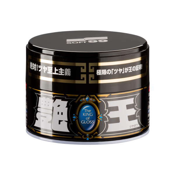 The King of Gloss Dark, twardy wosk samochodowy, 300 g