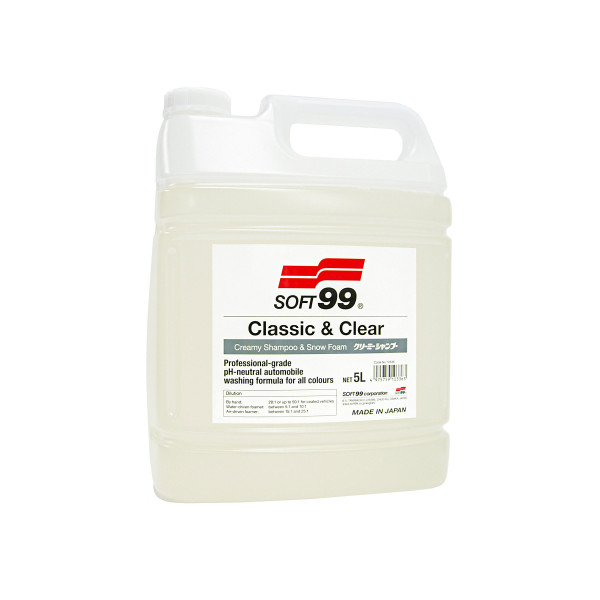 Classic & Clear Shampoo, szampon samochodowy, 5L