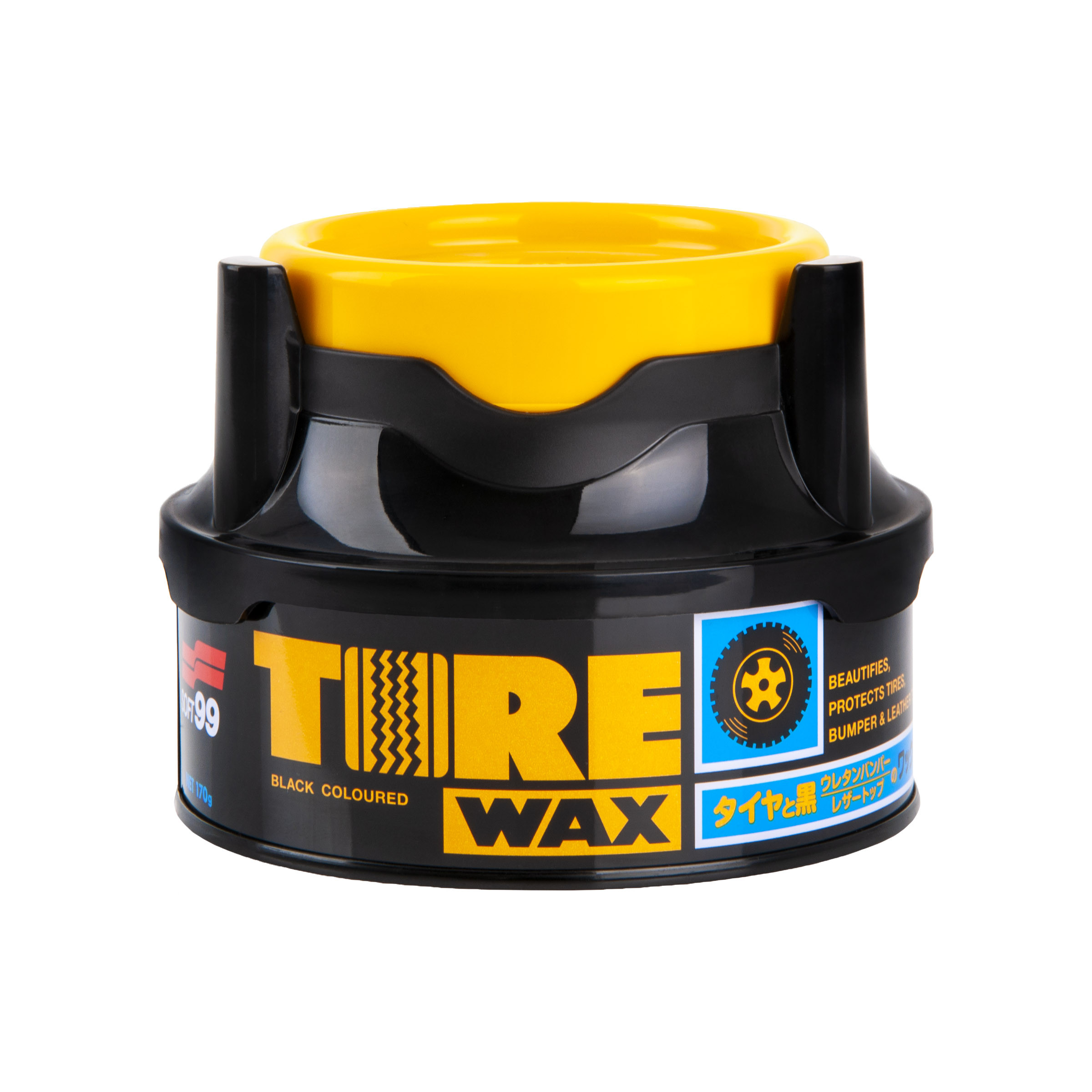 Tire Black Wax, wosk do opon, 170 g